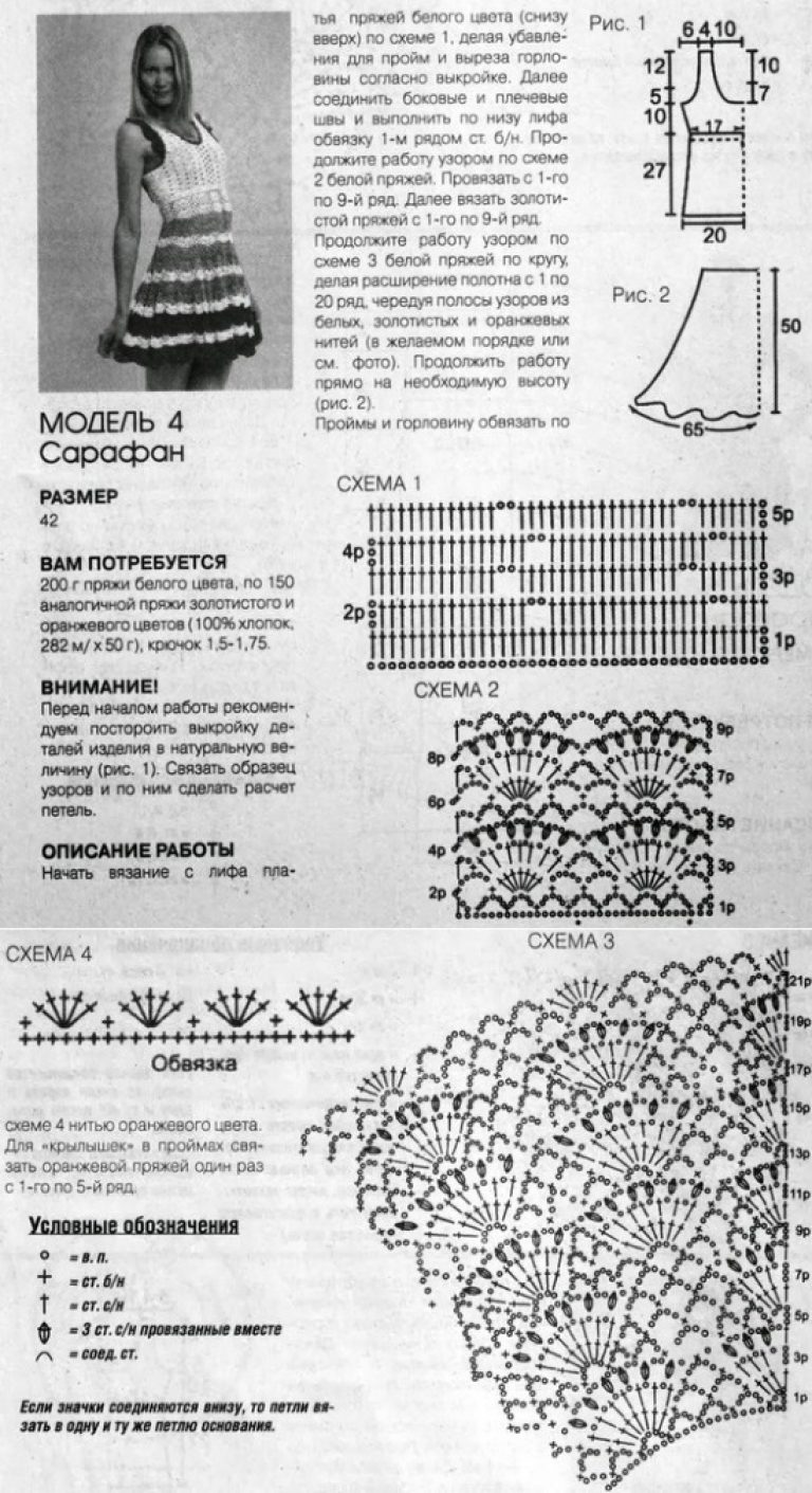 Сарафан крючком со схемой. Сарафан крючком схема. Схема вязания сарафана крючком.